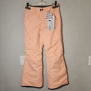 NWT 686 Lola Insulated Snow Pant Youth Girls Size L Orange Nectar Infidry I-Grow